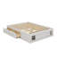 Lit plateforme grand format avec quatre tiroirs et rangement au pied de lit, sans tête de lit-924585810