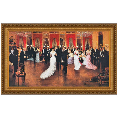 An Evening Soiree Print by Jean Beraud