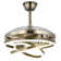 Heighton 36'' Retractable LED Ceiling Fan with Remote and Light Kit DC Motor 6 Speeds