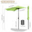 Parasol de marché 113,88 po Braesen-136591376-233937887