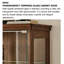 Vitrine haute 29,53 "American Vintage