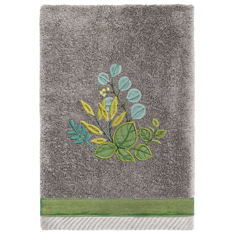 Botanica Turkish Cotton Hand Towel, Charcoal