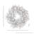 28" Snowy Acadia Cedar Wreath