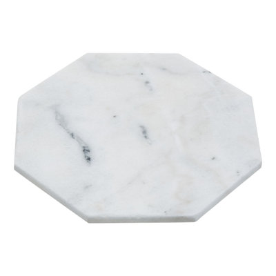 Marble Agate Ceramic Jute Leather Crystal Novelty Round 1 Piece Trivet Set
