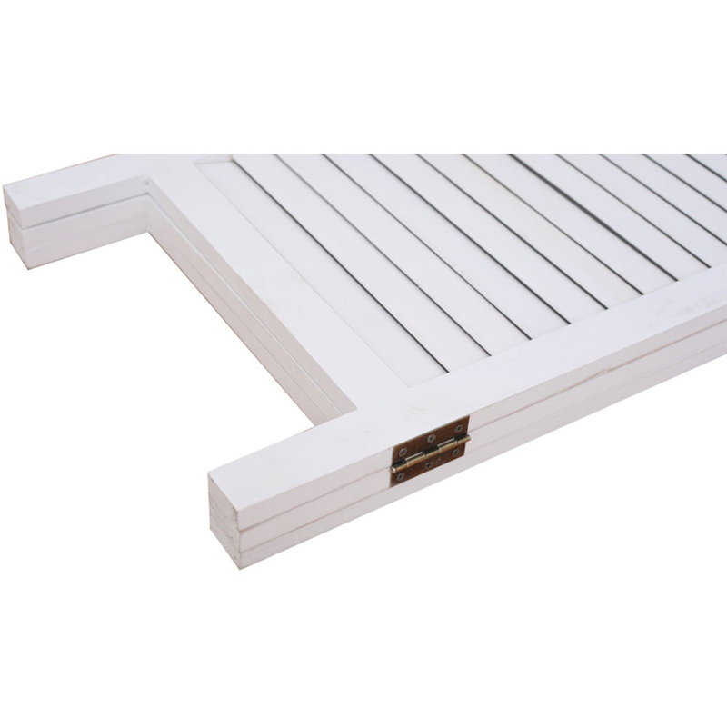 Cloison pliante 3 panneaux 47,5 "Epping, Blanc