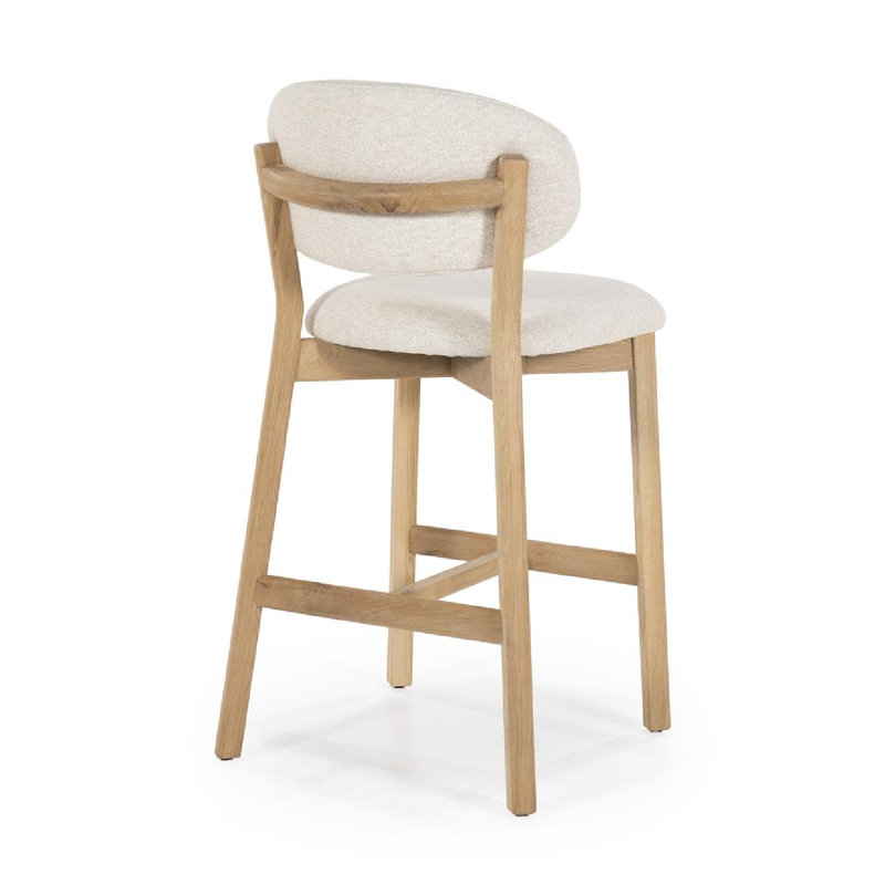 Mikky Barstool, Beige, Natural