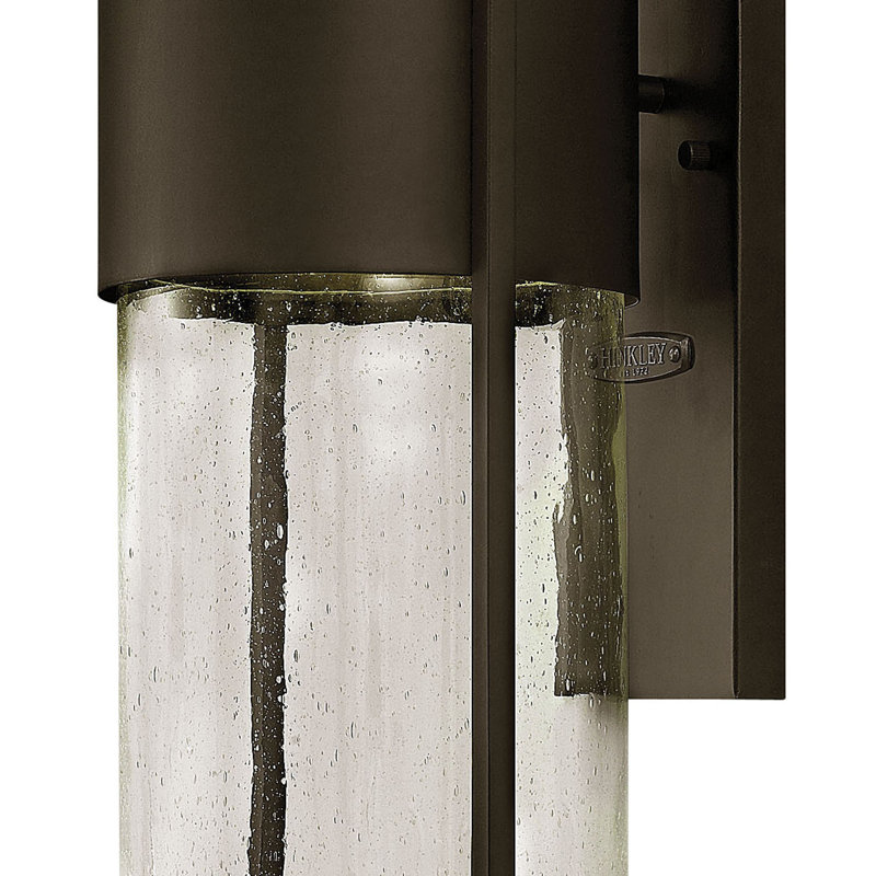 Shelter 1-Light Outdoor Sconce, 20.5" H x 6.25" W, Buckeye Bronze, MED