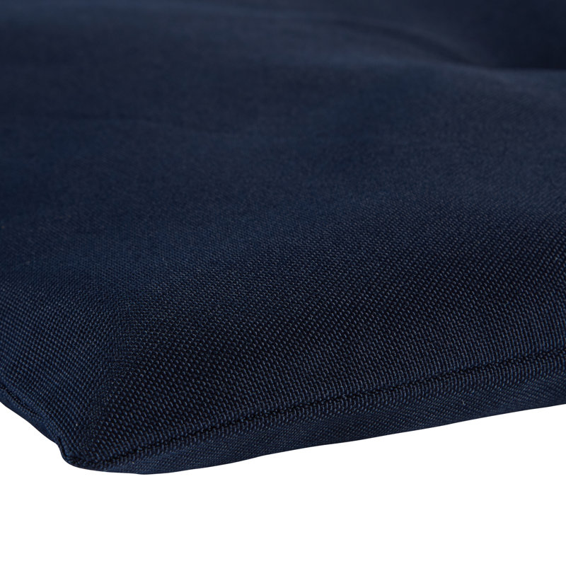 Shipton Outdoor Chaise Lounge Pad, Navy