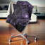 Coussin avec imprimé floral et fleur de fractale mauve-30721726-30721730