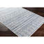 Tapis intérieur / extérieur tissé à la machine en denim / bleu marine / blanc Hongming-1105452391