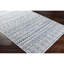 Tapis intérieur / extérieur tissé à la machine en denim / bleu marine / blanc Hongming-1105452398