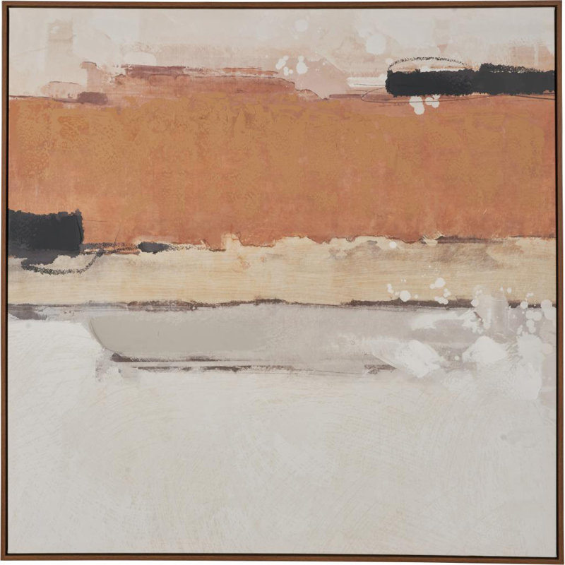 Floater Frame Painting on Canvas