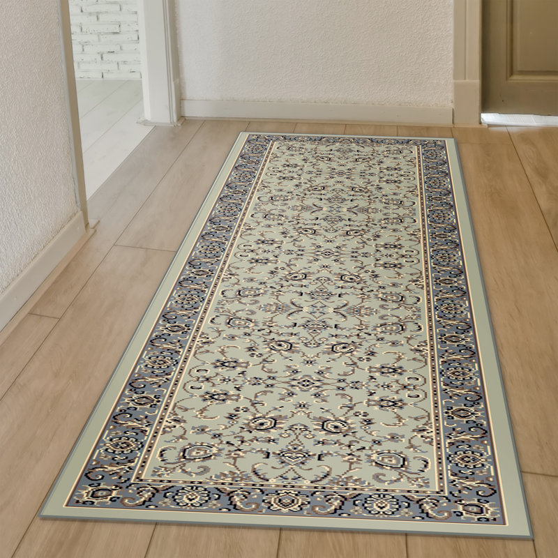 Tapis traditionnel Weiser Softmint, Tapis de couloir 2 pi 2 po x 7 pi 7 po