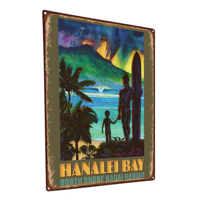 " Vintage Hanalei Bay " Print