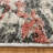 Maia Emne Modern Abstract Ivory Multi Polypropylene Area Rug-98105637