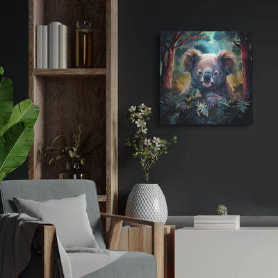 Art mural en métal «Koala» par r3darch0n