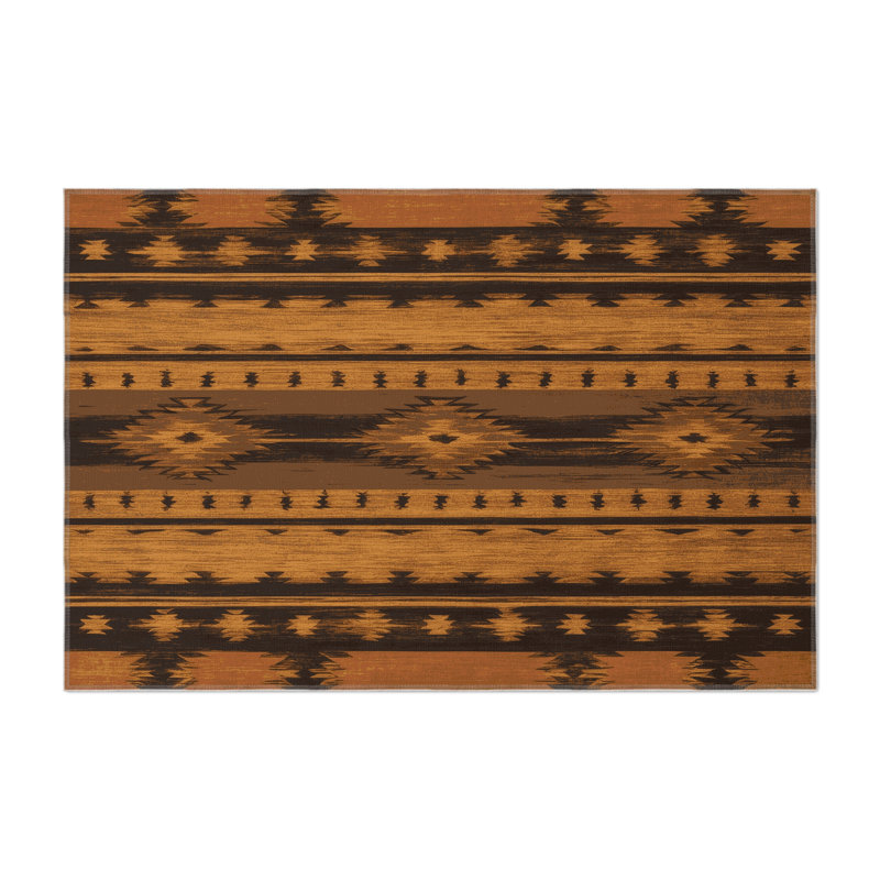 Tapis intérieur et extérieur Desert Blossom, Rectangulaire 8 pi x 10 pi