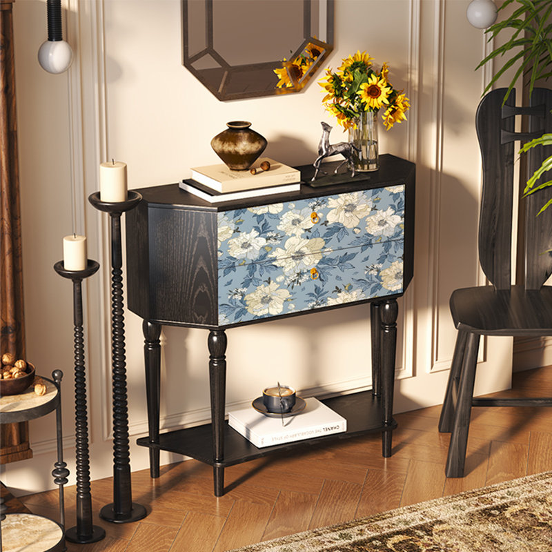 Retro Minimalist Console Table