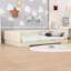 Lit de plancher rembourré avec garde-corps amovibles-370234974-370235042