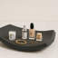 Plateau décoratif décoratif pour table basse Decor - Plateau décoratif décontracté pour repose-pieds, bijoux, bibelots ou comptoir de cuisine - 19 po, noir
