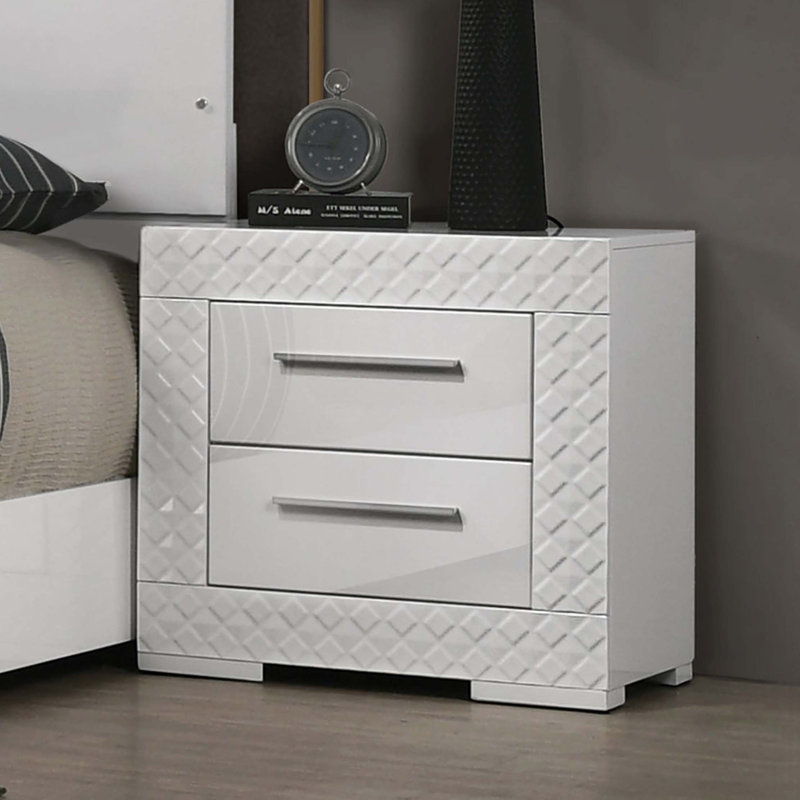 Table de chevet haute glissière 1pc