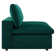 Commix Down Filled Overstuffed Performance Velvet 3-Seater Sofa In Green