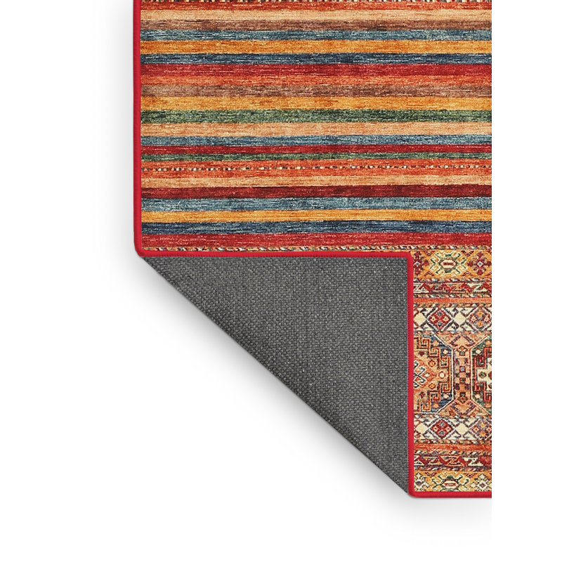 Tapis brun contemporain LaJuante, Rectangle 2 pi x 5 pi