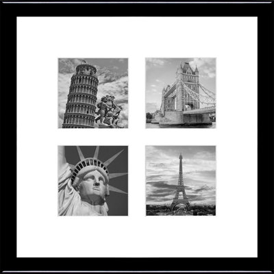 Lambertus Wood Picture Frame with Mat