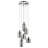 Song 6 - Light Chrome Cluster Pendant