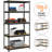 Lundys 5 Tiers Adjustable Metal Storage Shelving Heavy Duty Boltless Display-929147536