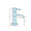 Robinet pour salle de bain Luxurious