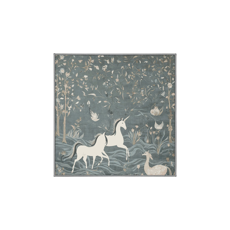 Tapis gris soyeux et moelleux, Carré 7 pi
