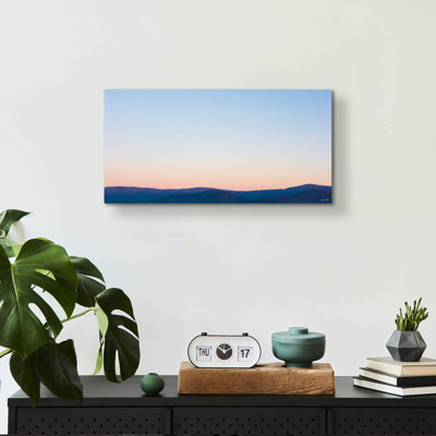  'Goodnight Sun Ii' by Life BeautifuLEE Acrylic Glass Wall Art, 24" x 12"