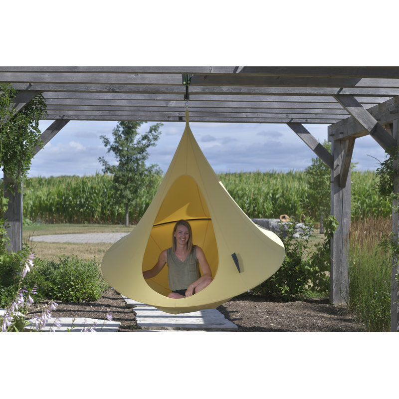 Lemonade Yellow Hanging Hammock Chair with Aluminum Frame