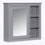 Armoire de rangement à pharmacie avec miroir-117887697