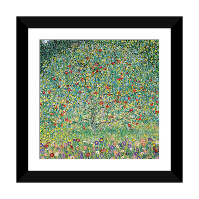 «Apple Tree I, 1912» par Gustav Klimt, reproduction d'art sur toile tendue