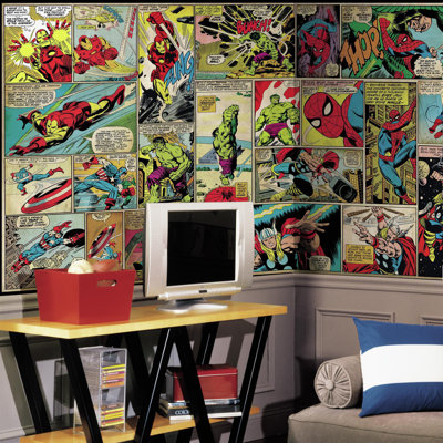 Marvel Abstract Wall Mural