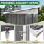 Outdoor Waterproof 5X3 Ft. D Metal Garden Storage Shed-115337250