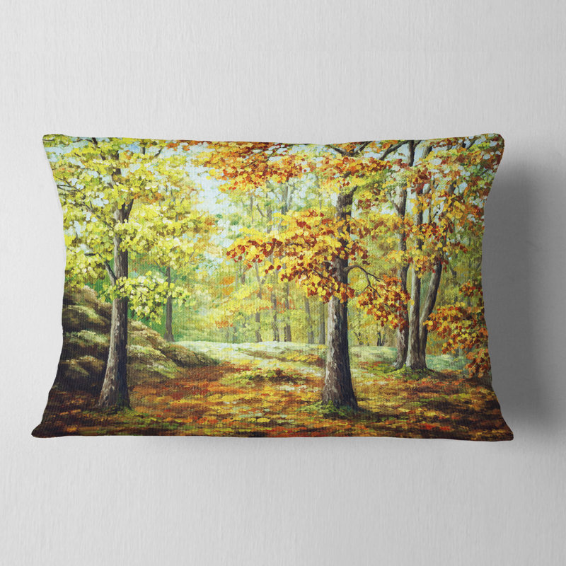 Coussin Landscape, Rectangulaire, 12 po x 20 po