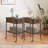 Tray Top End Table Set with Storage