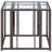 Anthoins Glass Top End Table-115071950