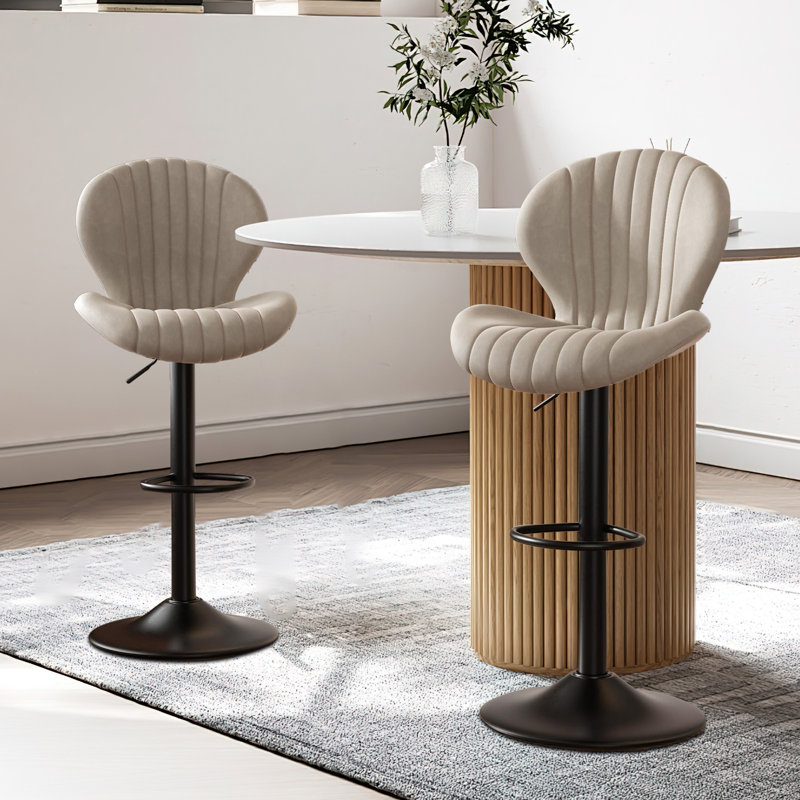 Salem Counter Stool, Beige, 2