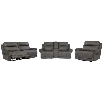 Austere 3 - Piece Reclining Living Room Set -  Signature Design by Ashley, PKG001188