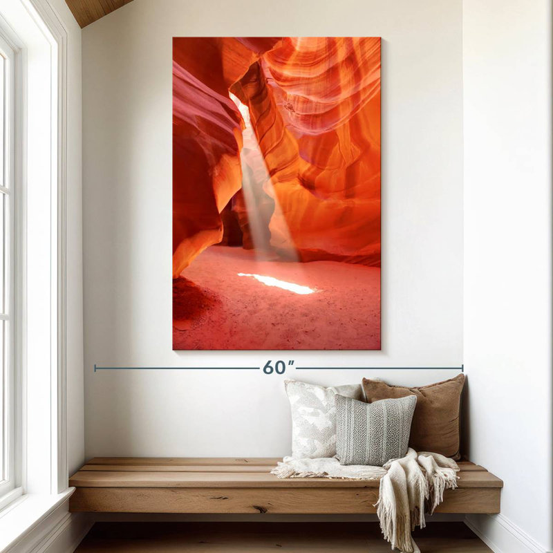 Alvord Antelope Canyon Sunlight, 51" H x 34" W