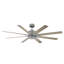 Renegade 8 - Blade Outdoor Integrated LED Smart Standard Ceiling Fan with Remote Control and Light Kit Included-48482672-48482675-48482680