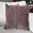 Real Springbok Leather Pillow Cover (17X17")-1135509172