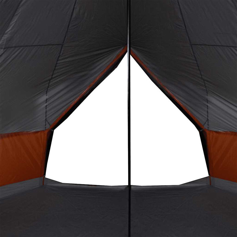 Tente familiale Vidaxl imperméable pour 8 personnes, Gris