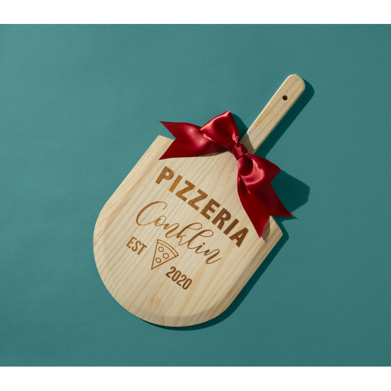 Pelle à pizza 12 po The Paisley Box Pine, Oui