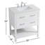 Ensemble de meuble-lavabo simple sur pied l 30 po Sinclaire-1857757481