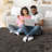 Step Collection High-Low Brown Indoor Area Rug, 2'X3', Modern, Contemporary, Geometric, Bohemian, Bedroom, Kitchen, Living Room, Doormat, Non Shedding Carpet-24360964